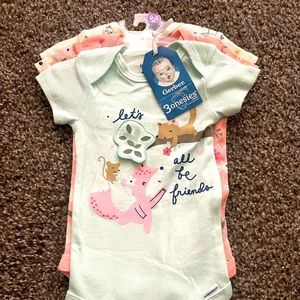 Gerber Onsies New With Tags